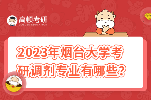 2023年煙臺(tái)大學(xué)考研調(diào)劑專業(yè)有哪些？